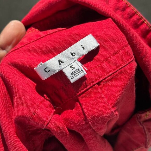 2000s red zip up jacket - Picture 7 of 8